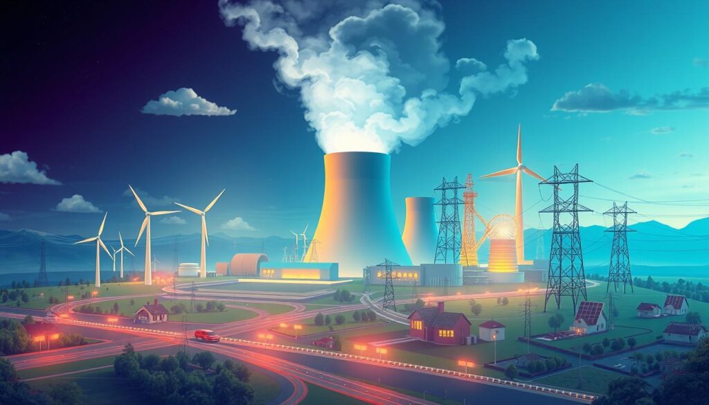 Wizja przyszłości polskiej energetyki z elektrownią jądrową jako kluczowym elementem miksu energetycznego
