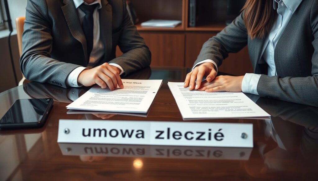 Negocjacje warunków umowy zlecenie z uwzględnieniem pracy w nocy