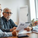 Likwidacja zakładu pracy a świadczenie przedemerytalne - pracownik konsultujący się z doradcą ZUS