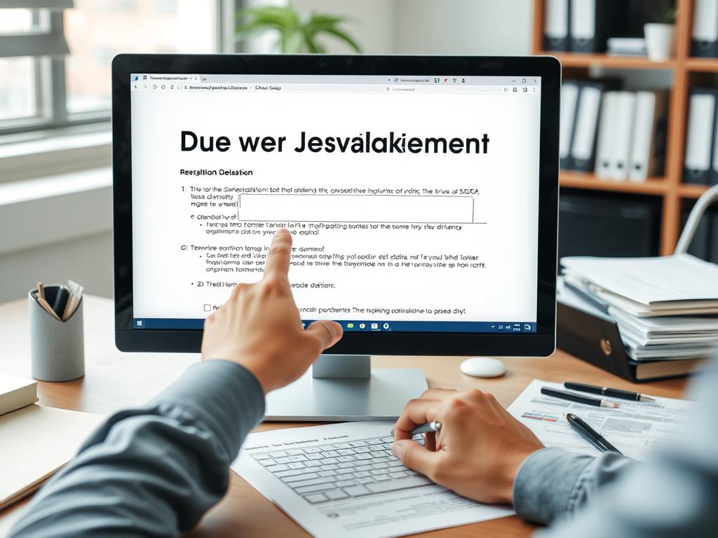 Osoba szukająca odpowiedzi na pytania dotyczące oświadczenia o zatrudnieniu kierowcy
