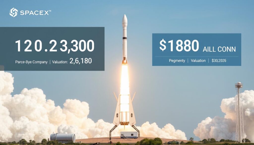 Rakieta SpaceX startująca, symbolizująca wzrost wartości firmy i majątku Elona Muska Rakieta SpaceX startująca, symbolizująca wzrost wartości firmy i majątku Elona Muska