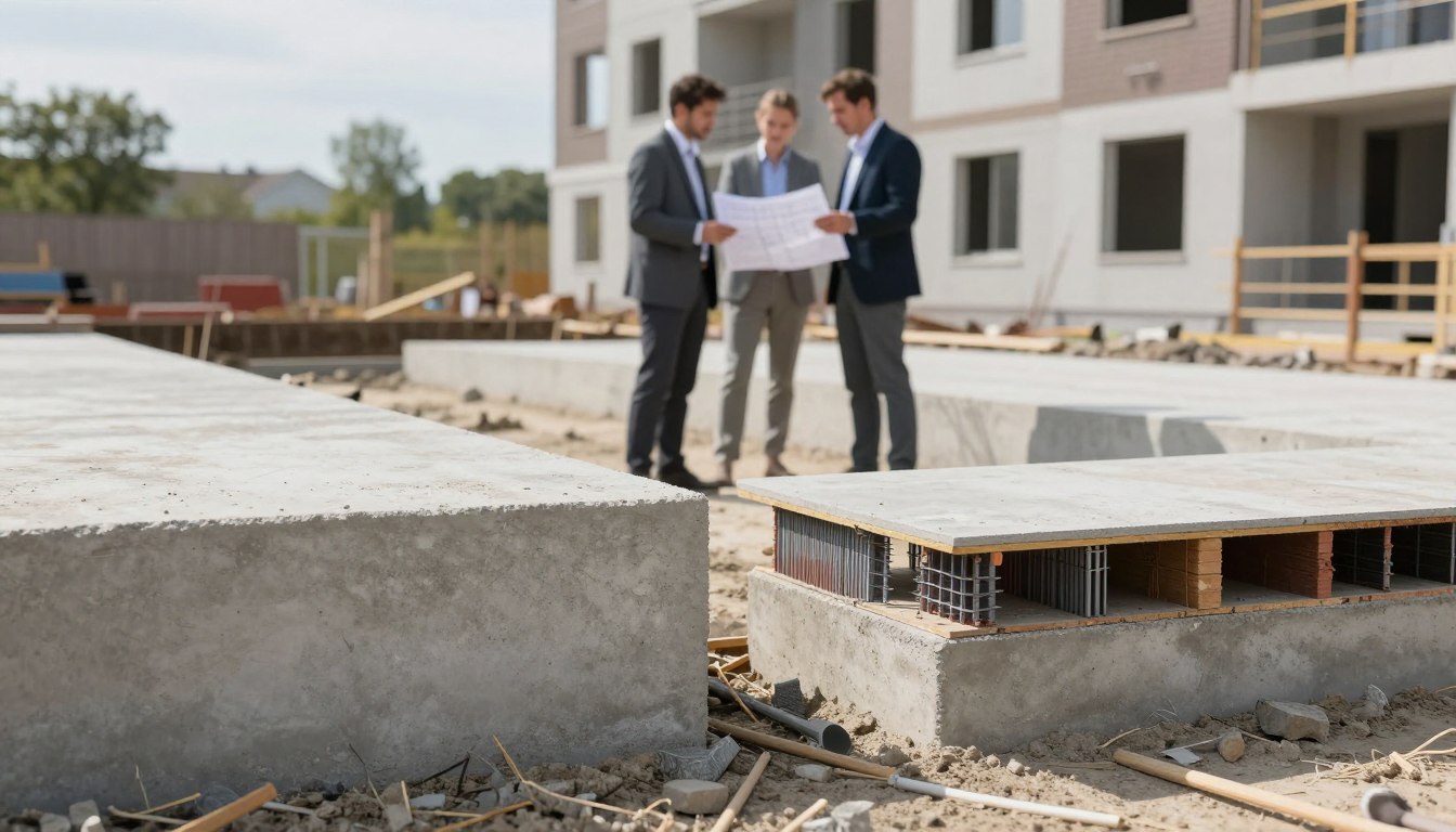 płyta vs ławy fundamenty